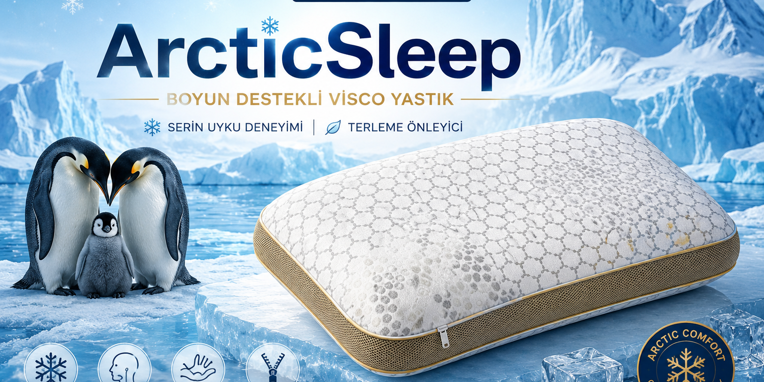 Wolluna ArcticSleep Serinletici Yastık
