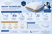 Wolluna ArcticSleep Serinletici Yastık