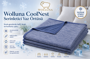 Wolluna CoolNest Serinletici Yaz Örtüsü – Çift Taraflı Soğuk Etkili Uyku Battaniyesi