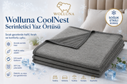 Wolluna CoolNest Serinletici Yaz Örtüsü – Çift Taraflı Soğuk Etkili Uyku Battaniyesi