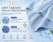 Wolluna CoolNest Serinletici Yaz Örtüsü – Çift Taraflı Soğuk Etkili Uyku Battaniyesi