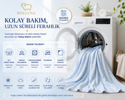 Wolluna CoolNest Serinletici Yaz Örtüsü – Çift Taraflı Soğuk Etkili Uyku Battaniyesi